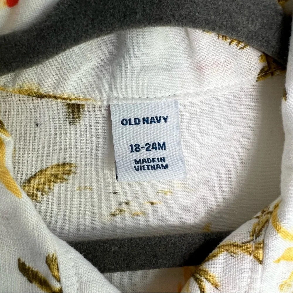 Short-Sleeve‎ Linen-Blend Pocket Shirt for Boys 18-24 M